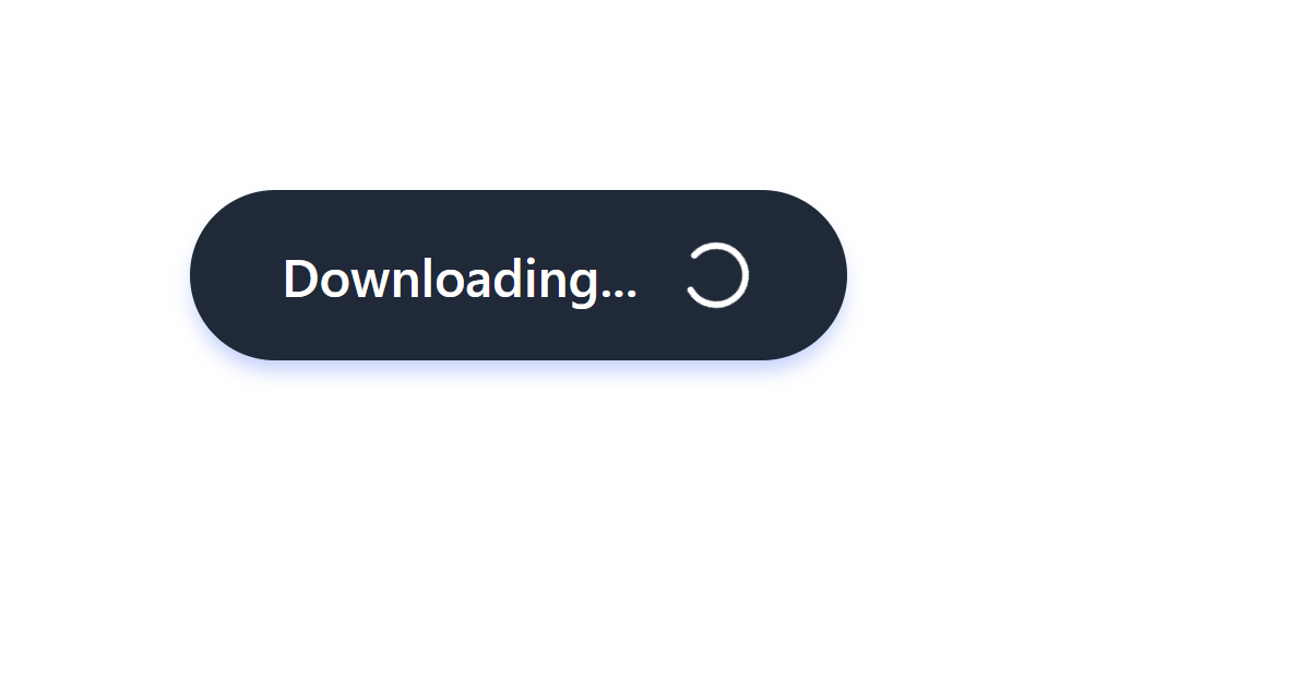 Animated Download Button JS