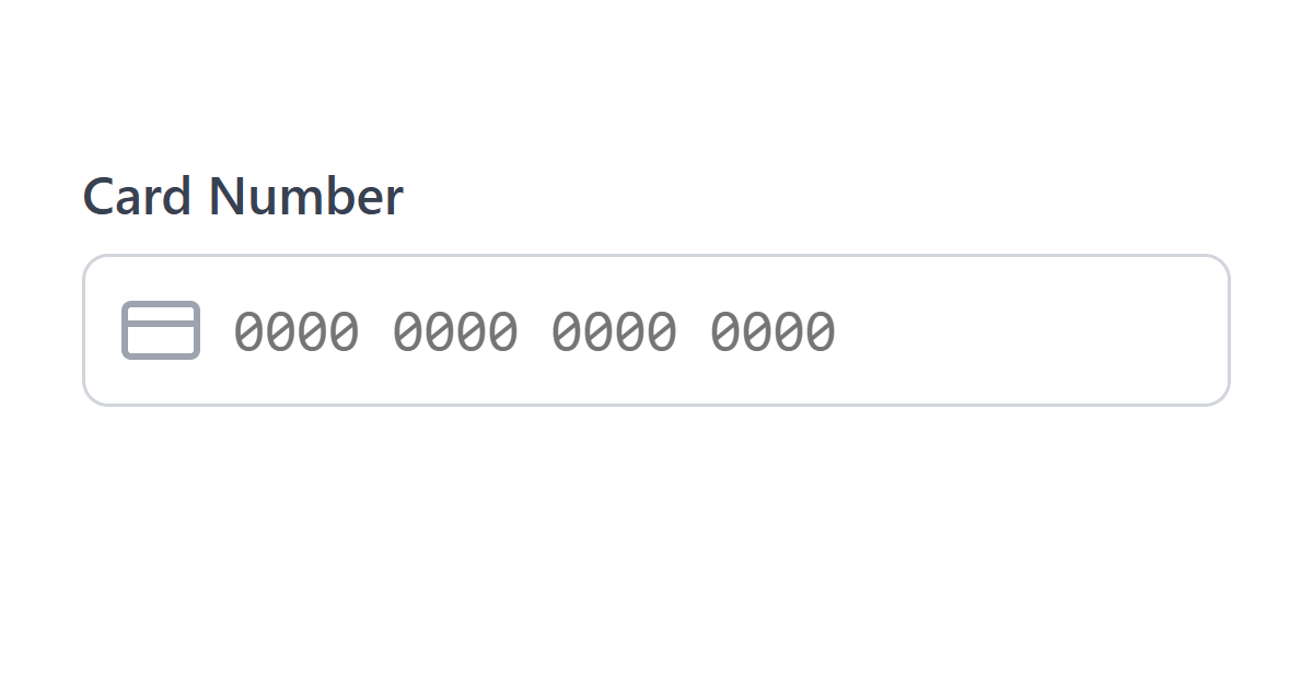 Credit Card Number Formatter JS