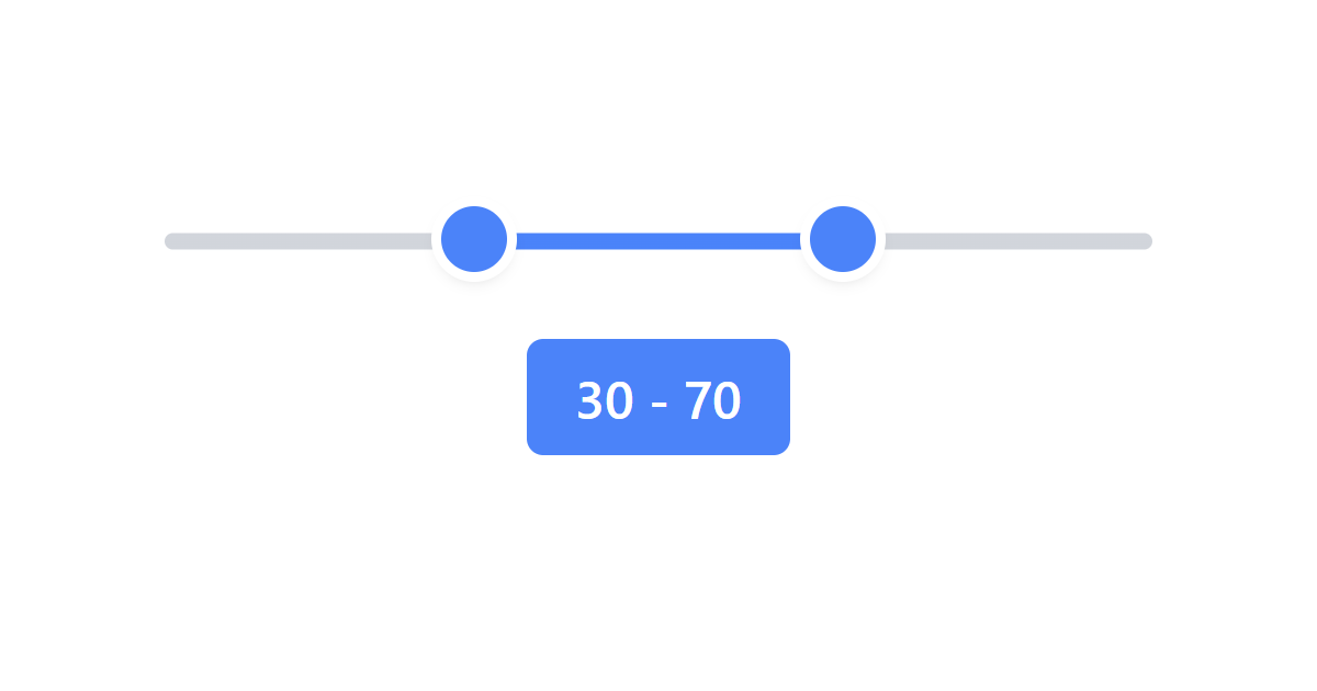 Double Range Slider JS