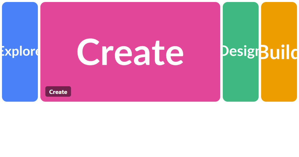 Expanding Flex Cards CSS