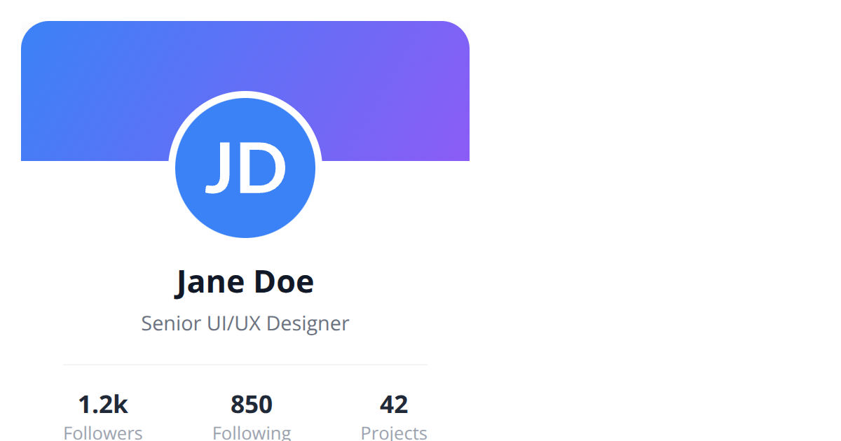 Glassmorphism Profile Card CSS