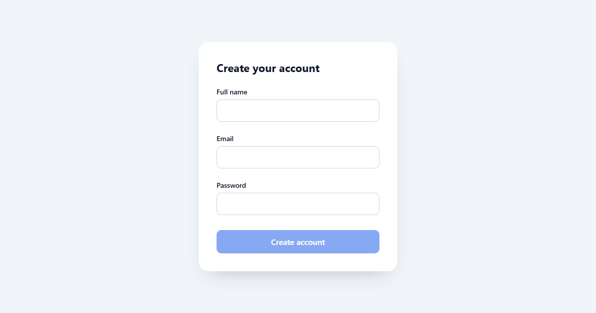 Live Form Validation with :user-invalid CSS