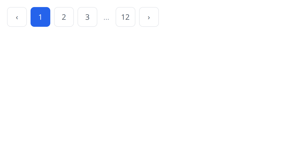 Modern Pagination Design CSS