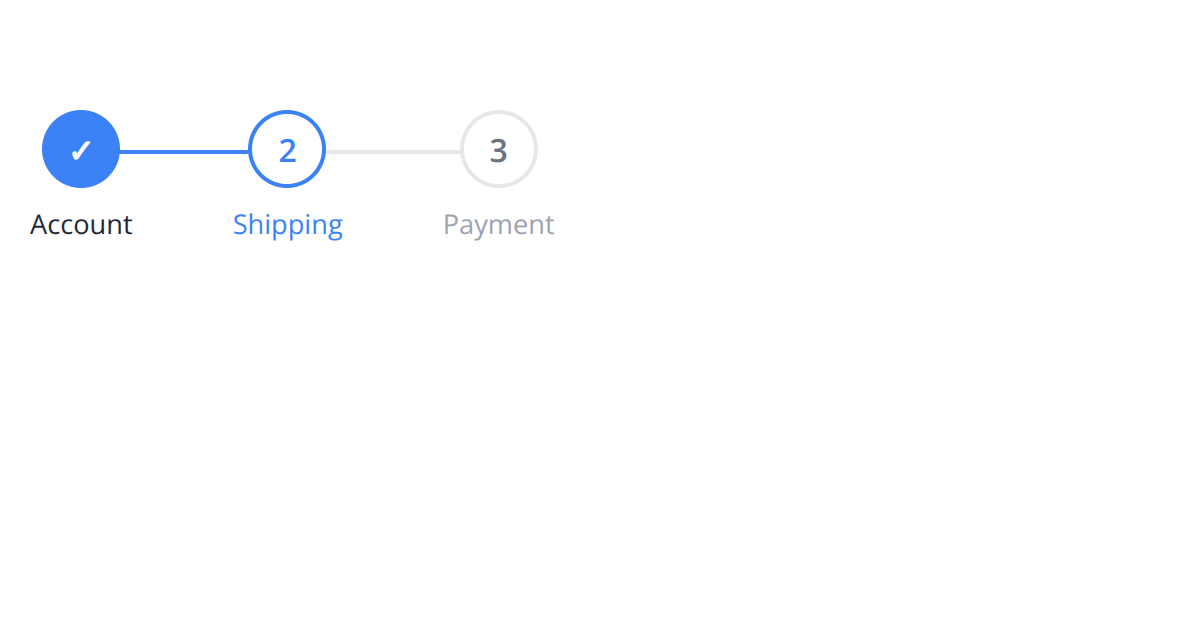 Progress Stepper Layout CSS