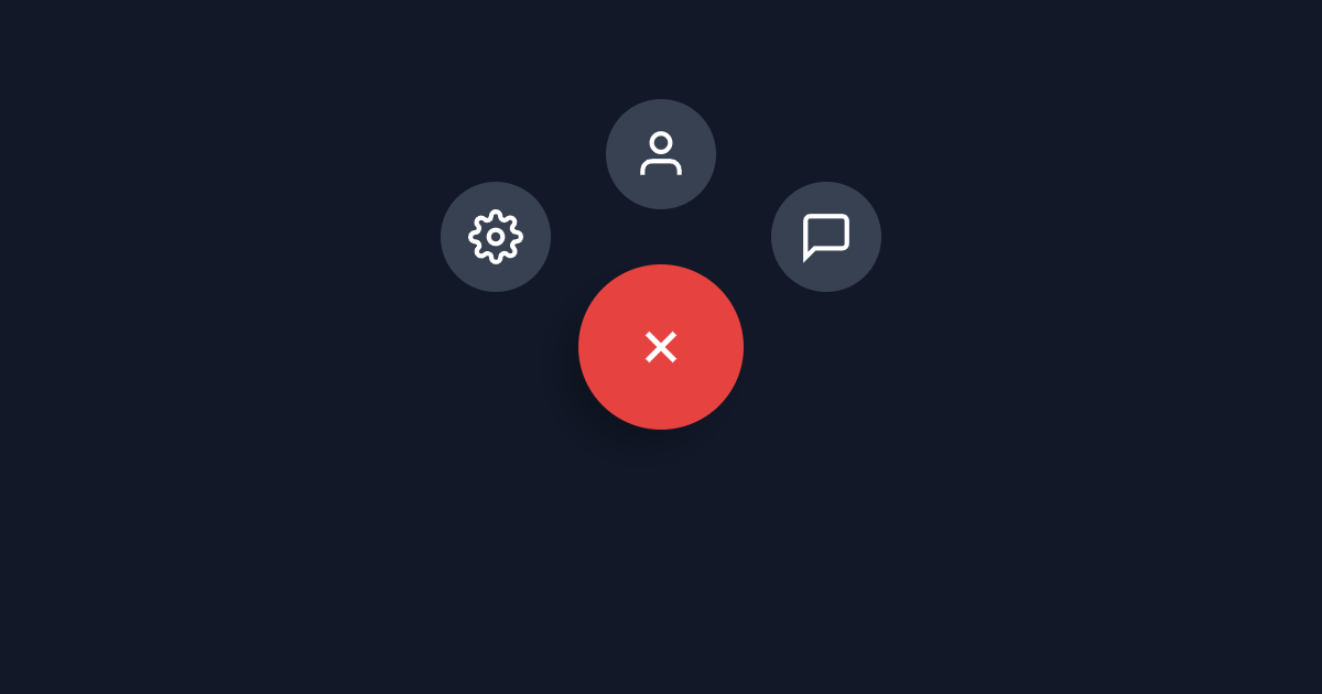 Radial Pop-out Menu JS