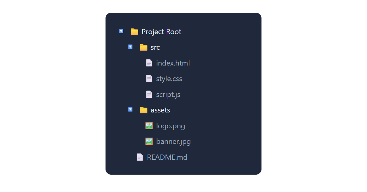 Tree View File Explorer CSS