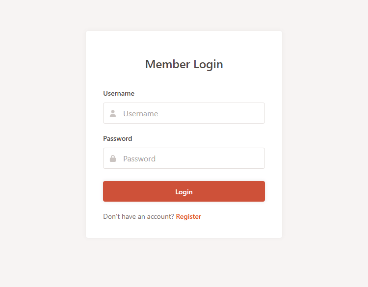 Laravel Login Form with MySQL and PHP