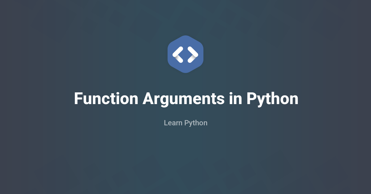 Python Function Arguments: Defaults, *args and **kwargs