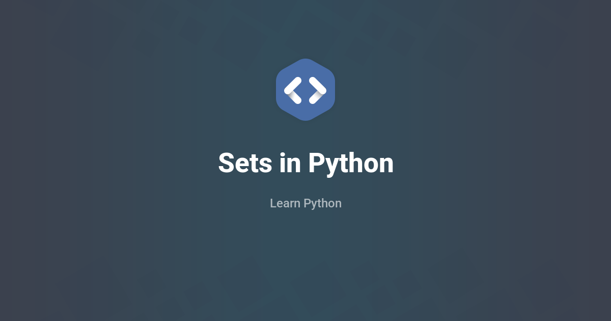 Python Sets: Unique Items, set() and Set Operations