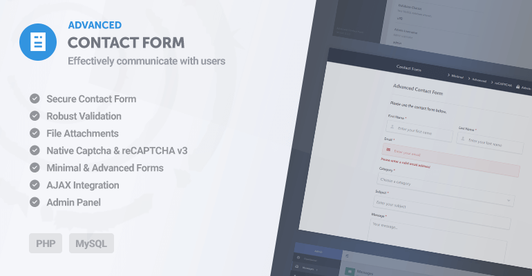 Advanced Contact Form