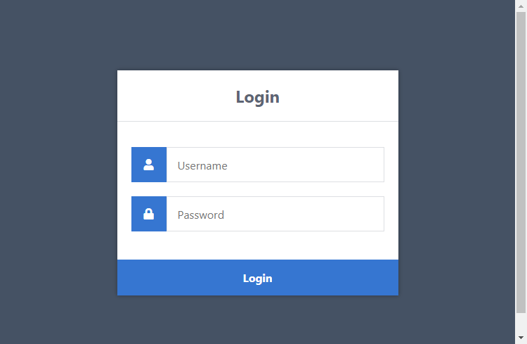 Awesome HTML Login Form Layout