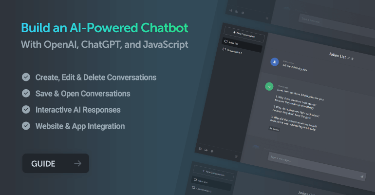 Build and deploy a full-fledged AI-Powered chatbot using the OpenAI API, ChatGPT, HTML, CSS, and JavaScript. Utilize conventional methods to create an interactive app.