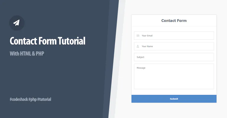 How to Create a Contact Page with PHP