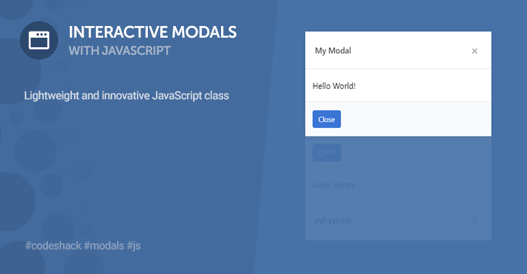 Interactive Modals with JavaScript