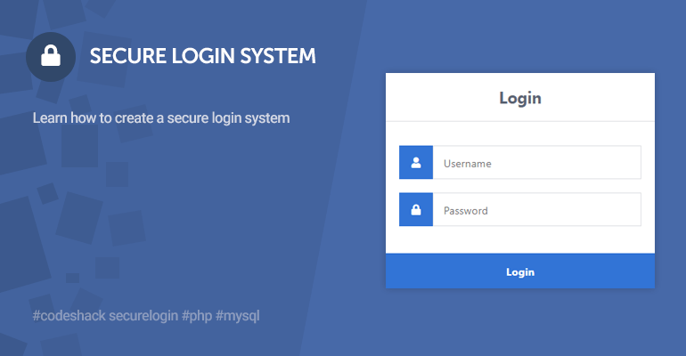 Secure Login System with PHP and MySQL