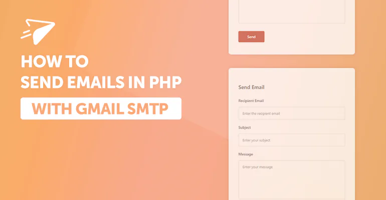How to Send Emails in PHP with Gmail SMTP