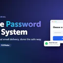 Secure Password Reset System with PHP and MySQL
