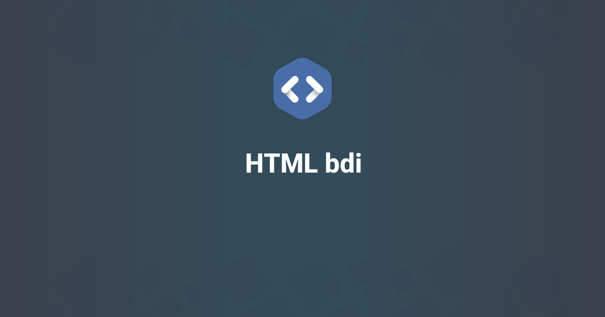 HTML Tag: Attributes, Examples & Syntax