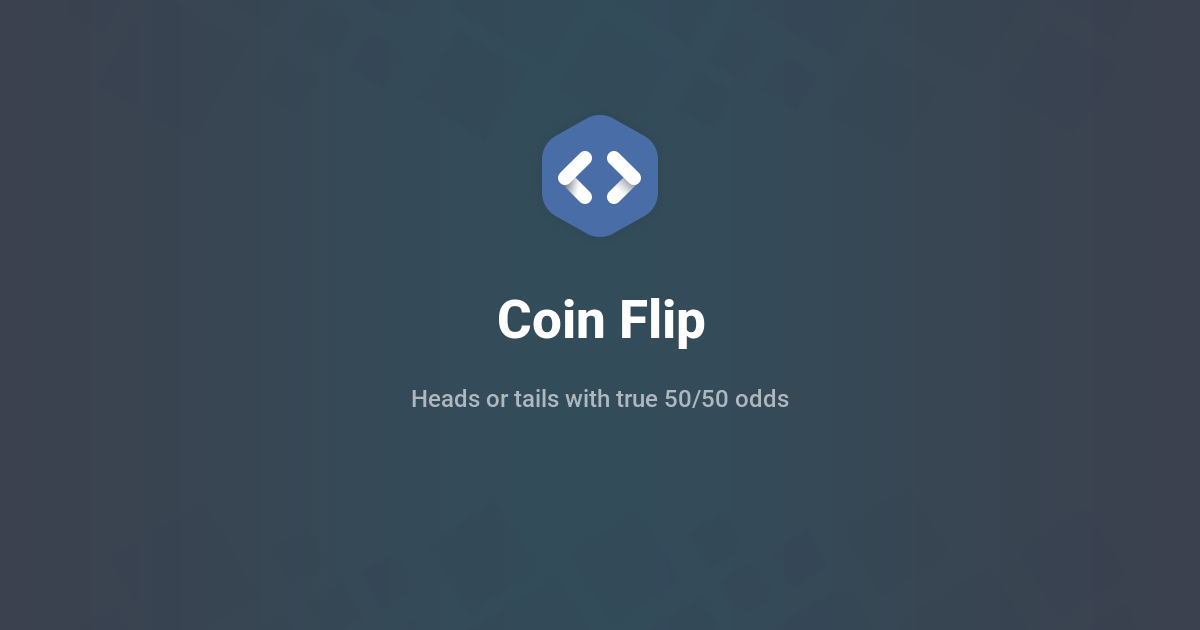 Coin Flip - Flip a Coin Online for Heads or Tails